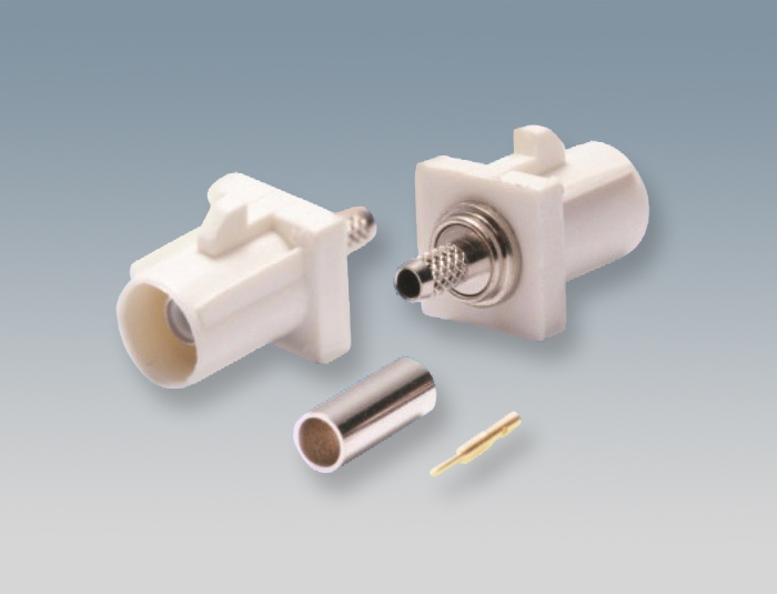 FAKRA 天線(xiàn)公頭B型白色三件套